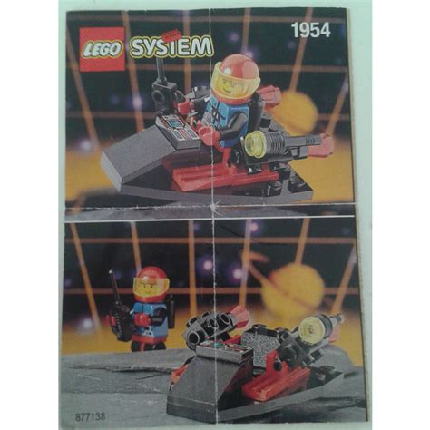 LEGO Surveillance Scooter Set 1954-1 Instructions | Brick Owl - LEGO ...