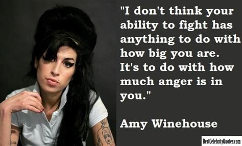 Anger Inside - Amy Winehouse #Quote | Amy winehouse quotes, Amy ...