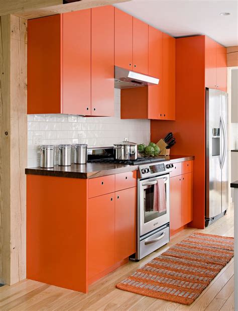 Orange Kitchen Cabinets - Councilnet