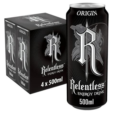 Relentless Origin Energy Drink 4x 500ml - £3.5 - Compare Prices