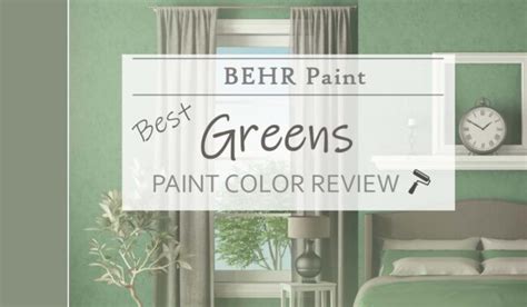 Behr Green Paint Colors: 15 Best + Guide - KnockOffDecor.com