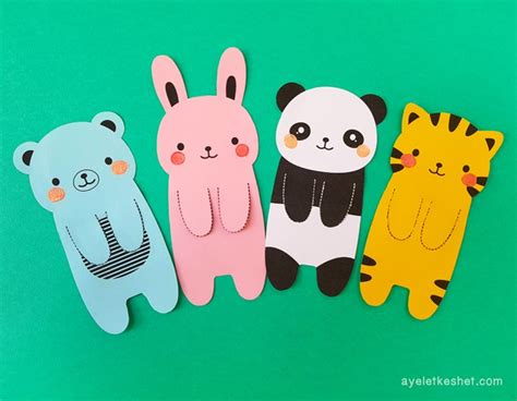 How to make DIY kawaii bookmarks - Ayelet Keshet