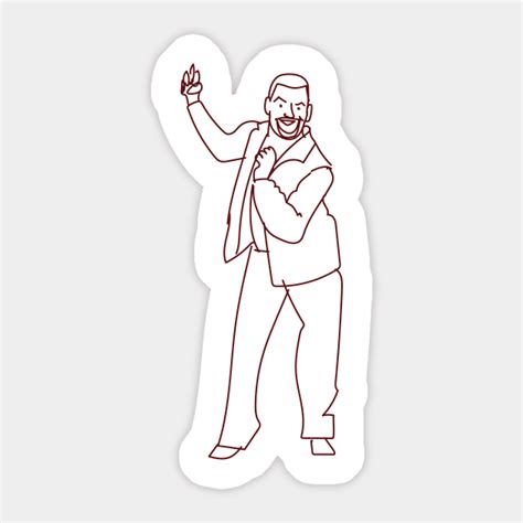 Carlton Dance Meme - Carlton Dance Meme - Sticker | TeePublic