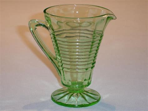 Green Depression Glass -- Pattern Identification and Photos