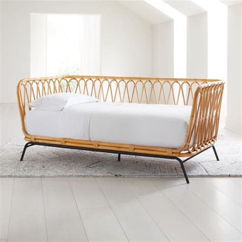 Rattan Twin Daybed | Rattan daybed, Small kids room, Furniture