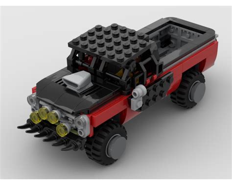 LEGO MOC Zombie apocalypse pickup by BrickAA | Rebrickable - Build with ...