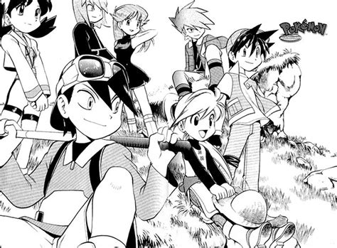 Pokemon Manga Panels - diana-and-nathan