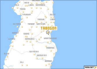 Tabogon (Philippines) map - nona.net