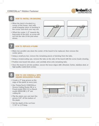 TimberTech Decking Install Guide