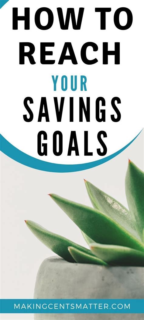 How To Reach Your Savings Goals in 2020 | Saving goals, Budgeting money ...