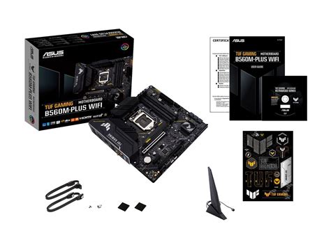 ASUS TUF Gaming B560M-PLUS WiFi LGA1200 (Intel®11th/10th Gen) Micro ATX ...