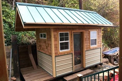 How To Build A Slanted Shed Roof? Read On! | Metal shed roof, Building ...