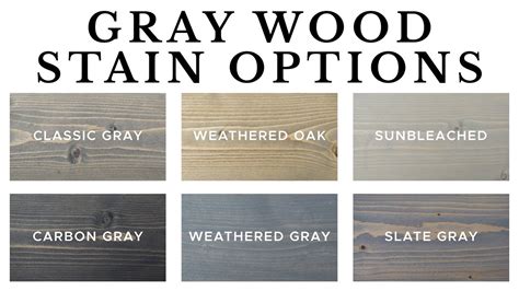 Grey Wood Stain Colors