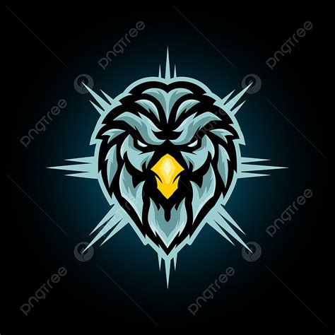 Logo E Sport Vector Art PNG, Eagle Head E Sports Logo Design Vector ...