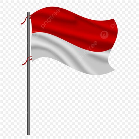 Bendera Indonesia Berkibar PNG , Bendera Indonesia, Bendera Merah Putih ...