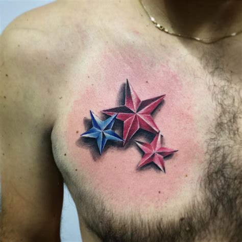 75+ Unique Star Tattoo Designs & Meanings - Feel The Space (2019)