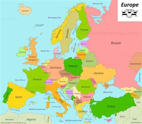 Map to Europe according to Americans but the American was good at ...