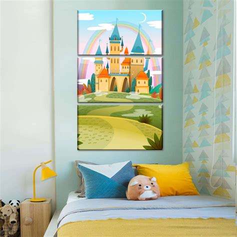 Cartoon Castle Wall Art | Digital Art