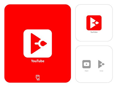 YouTube Logo Redesign by LOGO Redesign Studio on Dribbble