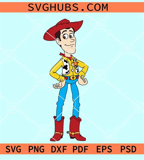 Sheriff Woody Toy Story SVG, Toy Story SVG, Woody Toy Story Svg