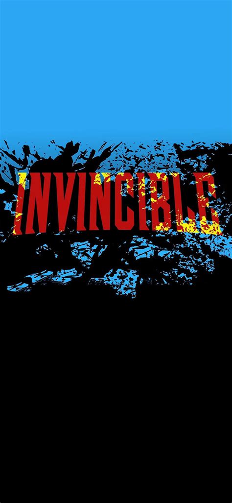 Invincible title card phone wallpaper (1080x2340) : r/Invincible