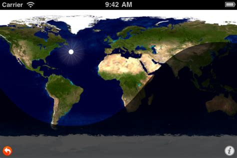 Flat Earth Daylight Map