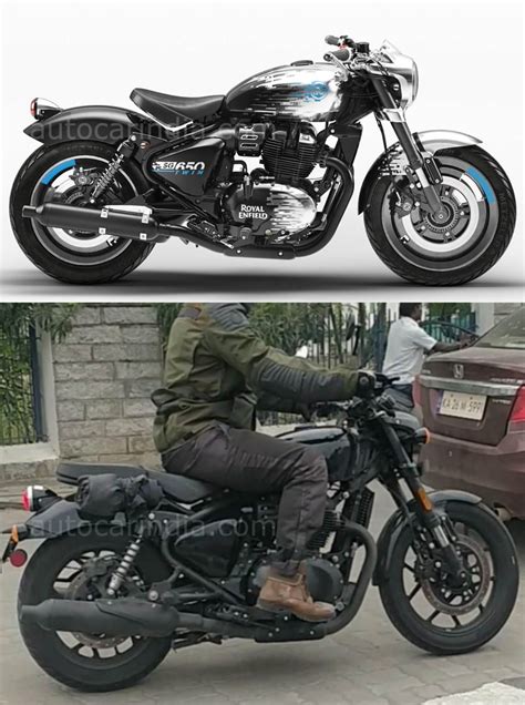 Royal Enfield Shotgun 650 spied, could share platform with Super Meteor ...