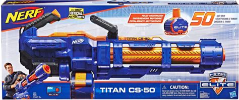 Customer Reviews: Hasbro Nerf Elite Titan CS-50 Toy Blaster Blue ...