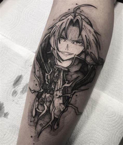 Edward Elric Obrigado pela confiança 🙏🏻 Tattoo feita aqui no ...