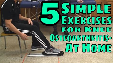 Exercises For Knee Osteoarthritis