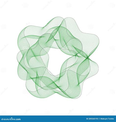 Green Abstract Wave Pattern. Vector Design Element. Eps 10 Stock ...