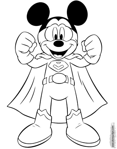 70 Mickey Mouse Coloring Pages For Toddlers | Coloring Page