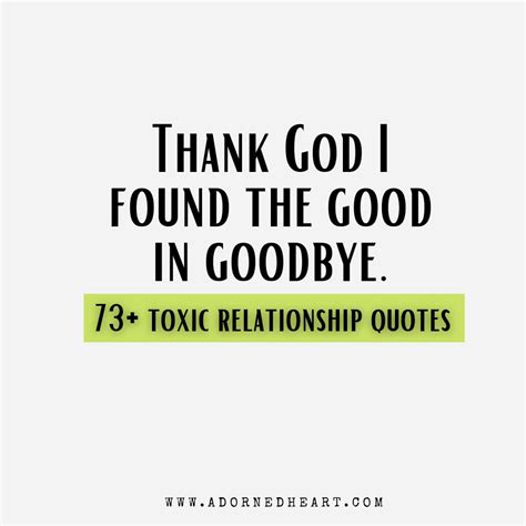 77 Toxic Relationship Quotes With Images! | Adorned Heart