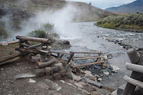 Boiling River Hot Springs (Yellowstone National Park) - Hot Springs in ...