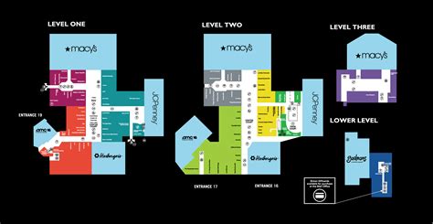 Ala Moana Mall Map | Color 2018