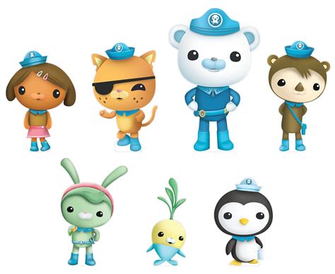 Buy Octonauts Characters Artwork Online in India - Etsy