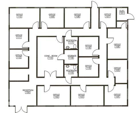 Office Floor Plans.