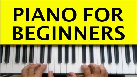 Piano Lessons for Beginners Lesson 1 How to Play Keyboard Tutorial Easy ...