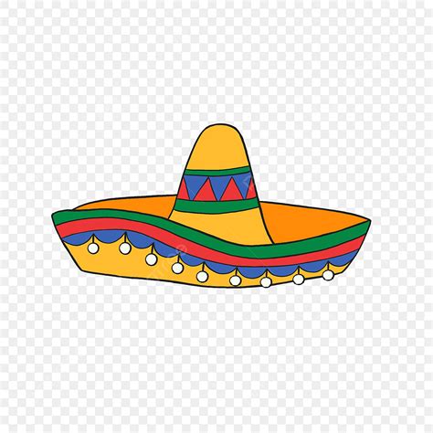 Mexican With Sombrero Clipart Transparent PNG Hd, Mexican Sombrero ...