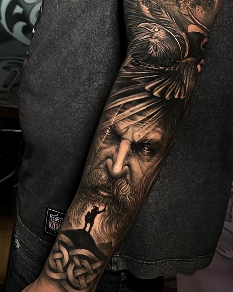 Norse Mythology Sleeve Tattoo TATTOOGOTO, 51% OFF