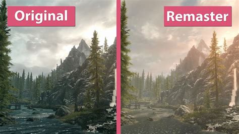 Skyrim – PC Original vs. Special Edition Remaster Graphics Comparison ...