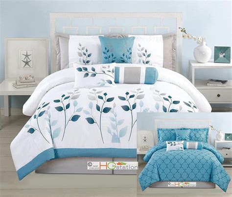 20+ Blue Floral Bedding Sets