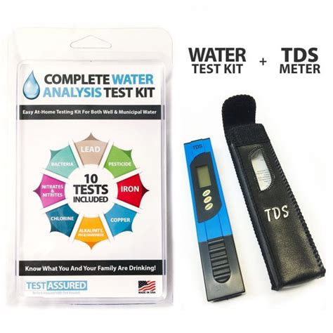 Lead In Water Test Kit With Pesticide Check - WaterTestingKits