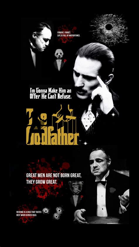 The Godfather Hand Logo Wallpaper