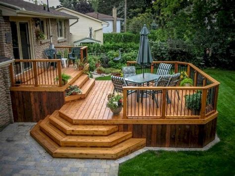 34+ Comfy Backyard Patio Deck Designs Ideas for Relaxing # ...