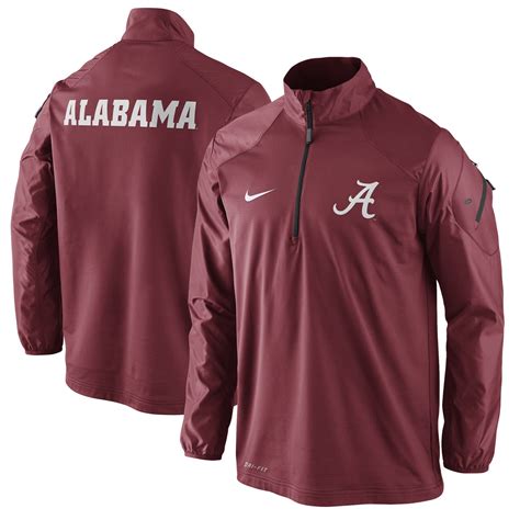 BEST PRICE Alabama Crimson Tide Nike Coaches Sideline Half Zip ...