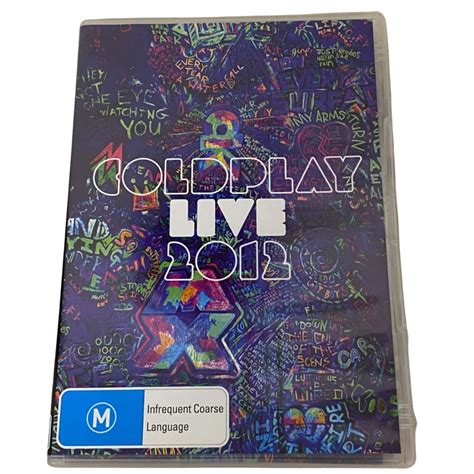 Coldplay Live 2012 2 DVDs