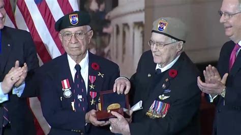 Surviving members of Devil’s Brigade receive Congressional Gold Medal ...