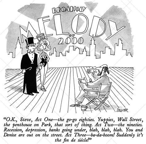 Broadway Melody - JACK ZIEGLER - New Yorker Cartoonist