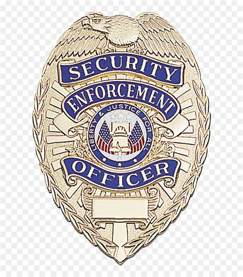 Silver Security Enforcement Officer Badge, HD Png Download - vhv